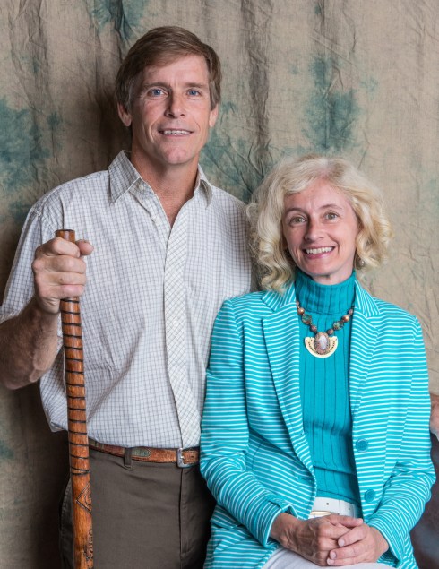 Our engagement photo taken at the Appalachian Trail Museum Banquet.