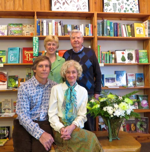 We're thankful to Hal and Laura Mahan, not only for letting us marry at the store, but for being our first supporters in our new relationship.